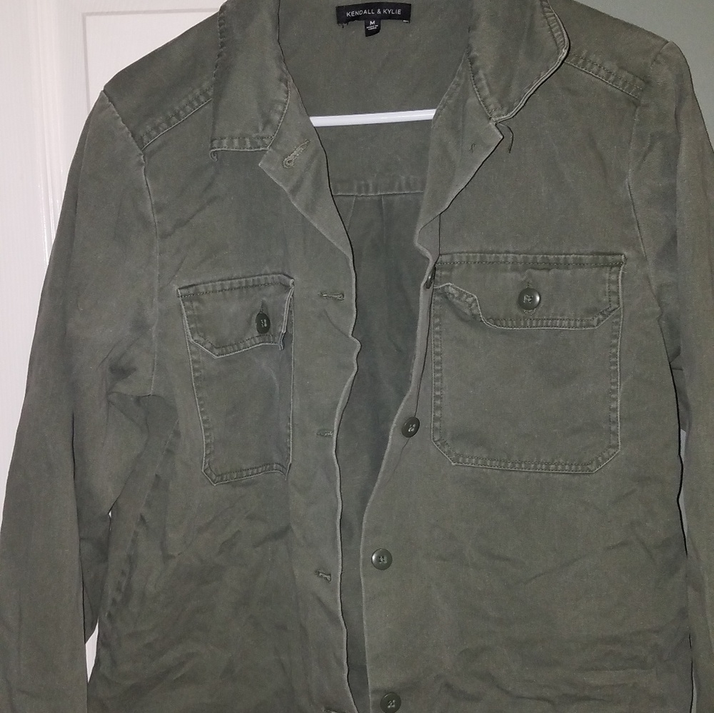 Green Kendall and Kylie